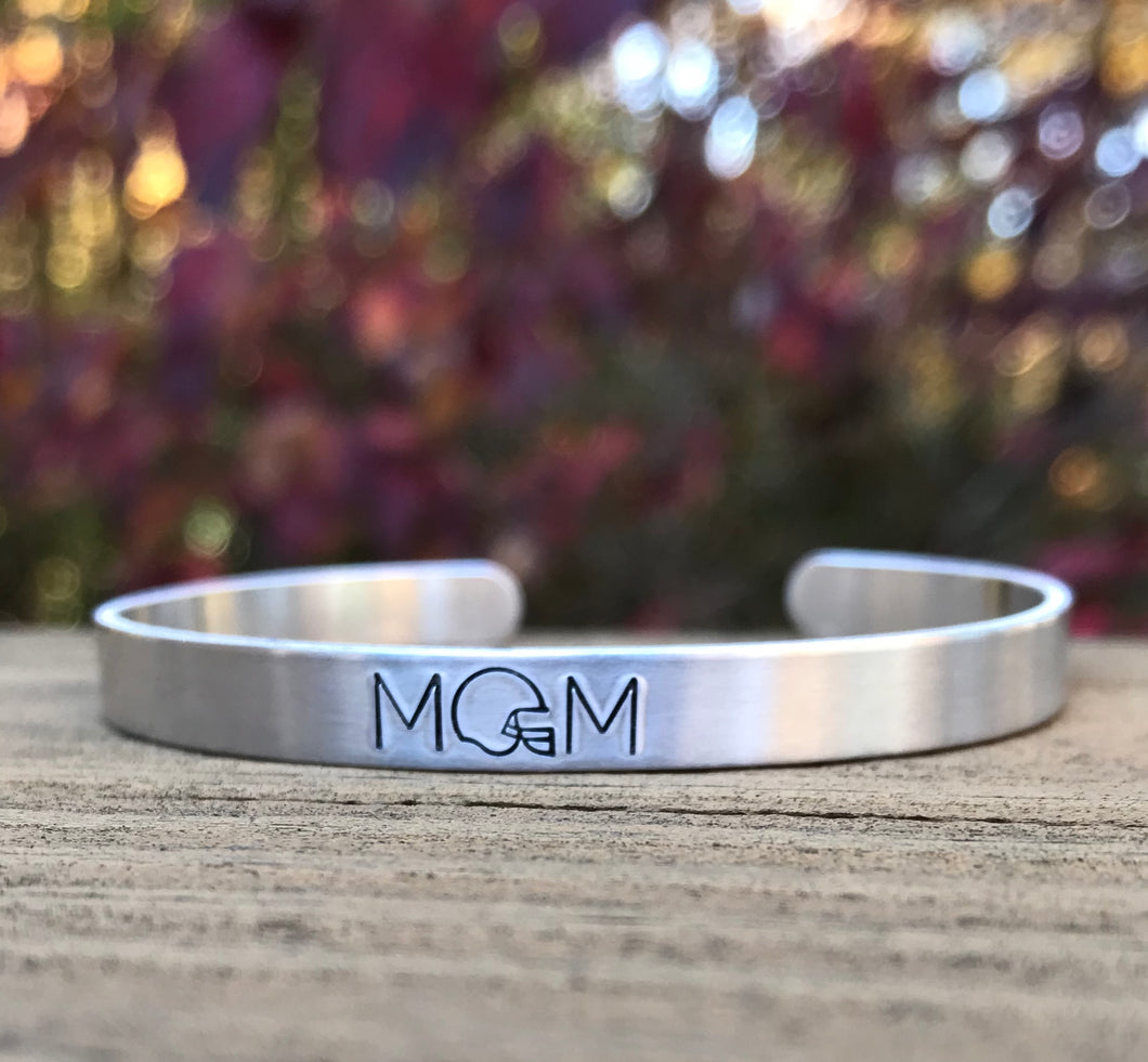 Sports Mom Cuff Bracelet