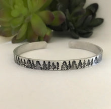 Load image into Gallery viewer, Into the Trees Cuff Bracelet