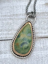 Load image into Gallery viewer, Ocean Jasper Teardrop Necklace