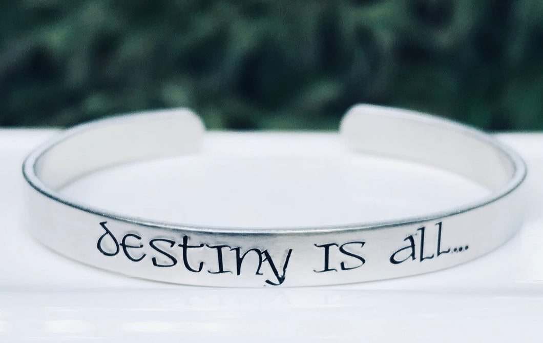 Destiny Is All Cuff Bracelet