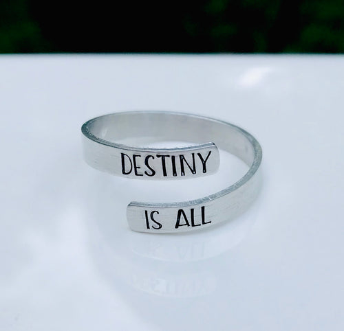 Destiny Is All Wrap Ring