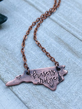 Load image into Gallery viewer, Copper Fraser&#39;s Ridge Necklace