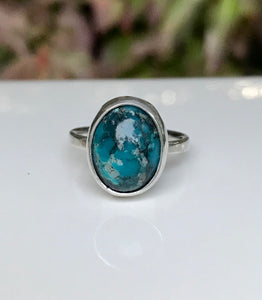 Chrysocolla Oval Ring