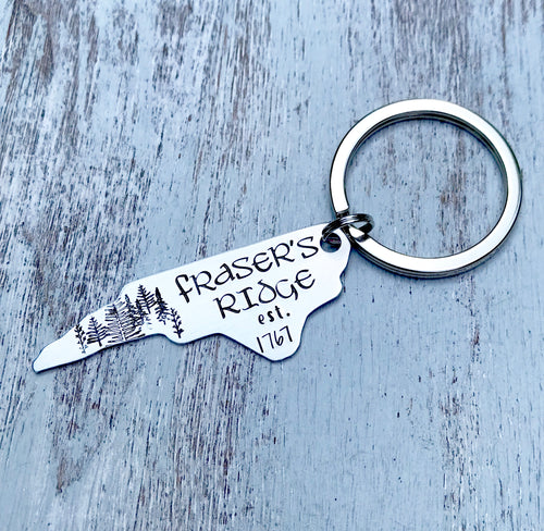 Fraser's Ridge Keychain