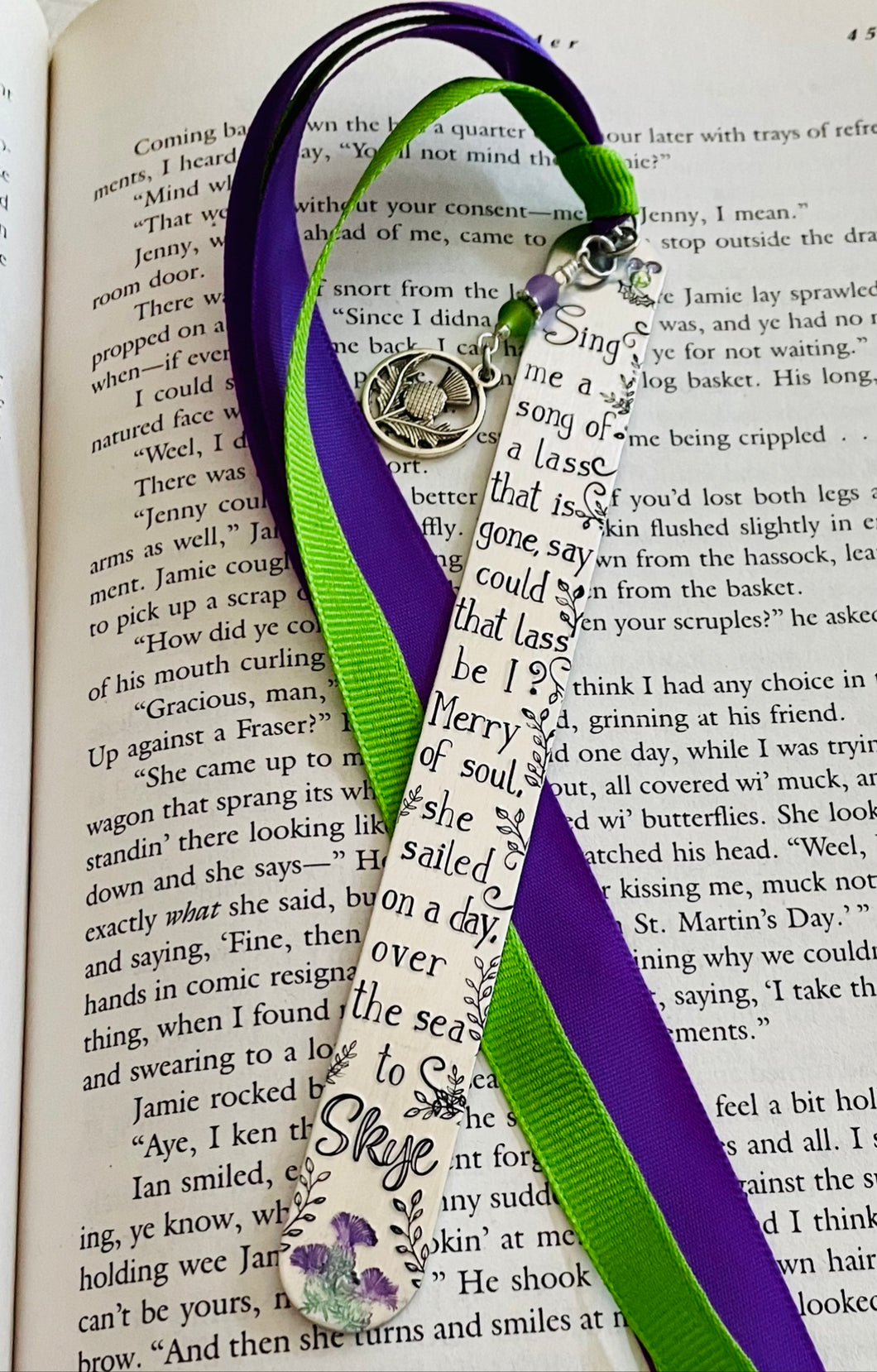 Skye Boat Song Bookmark