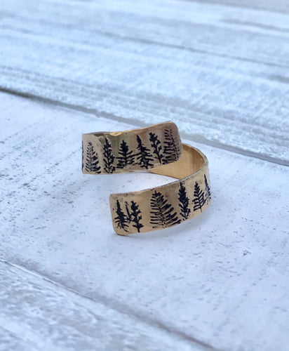 Into The Trees Wrap Ring