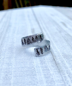 Into The Trees Wrap Ring