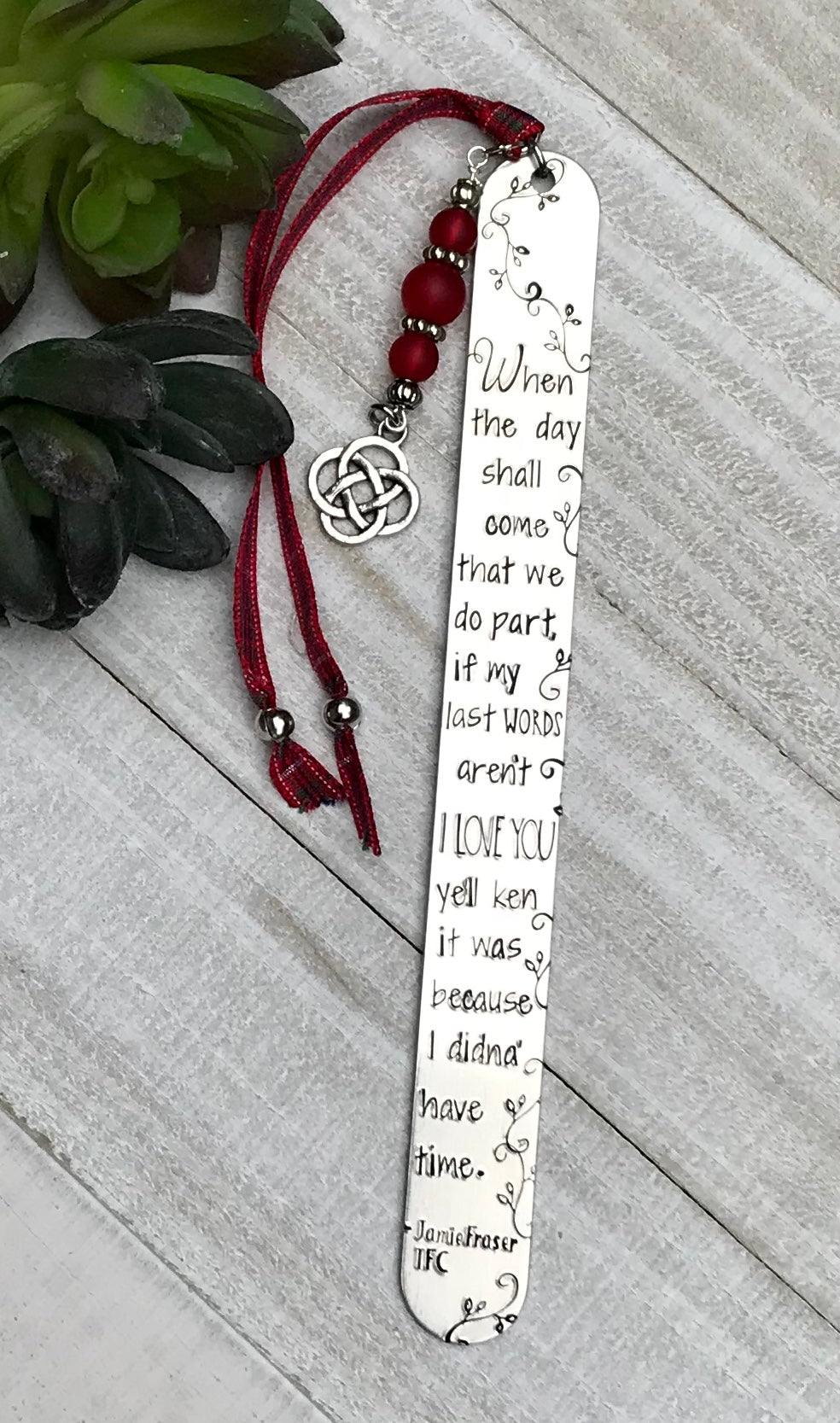 Jamie's Last Words Bookmark